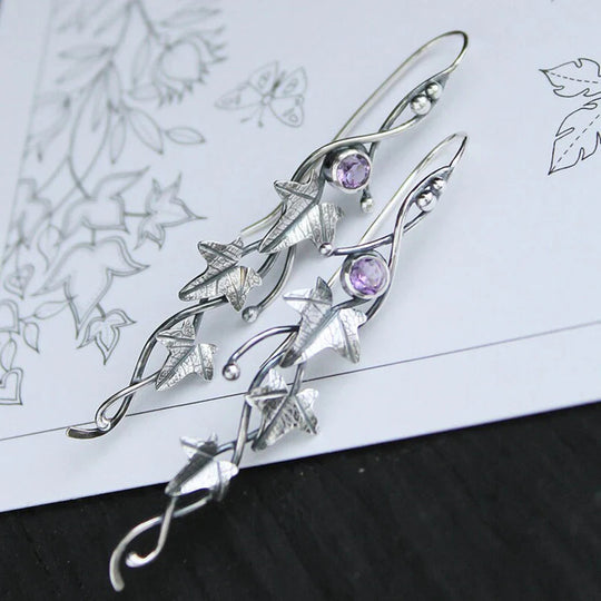Stilvolle Elfenblatt-Ohrringe - Faylinn | Shop Nory