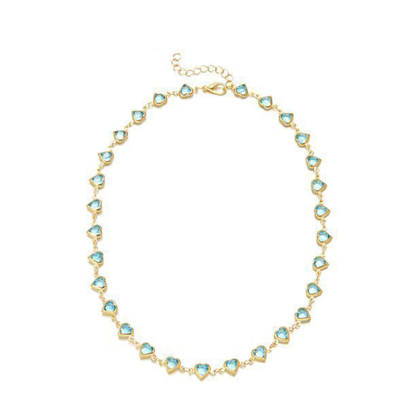 Bunte Böhmische Herzkette | Shop Nory