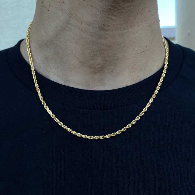 Stilvolle Herren-Halskette mit Kette