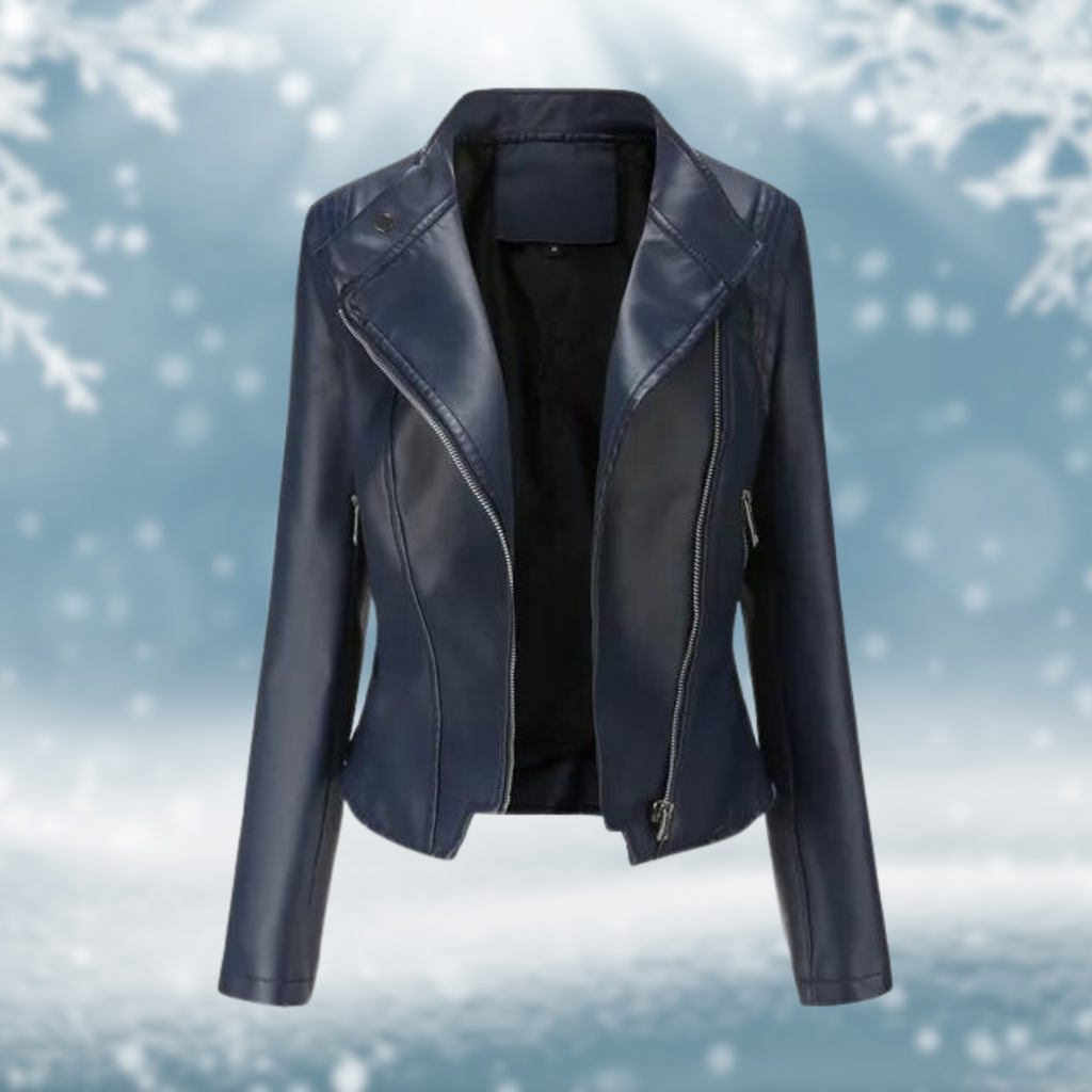 Vegane Lederjacke