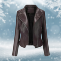 Vegane Lederjacke