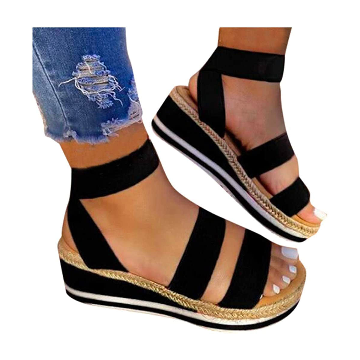 Strap Cross Frauen Sandalen