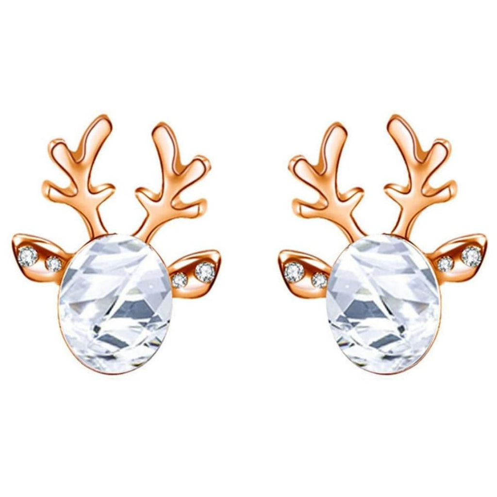 Winterliche Weihnachts-Rentier-Ohrstecker | Shop Nory