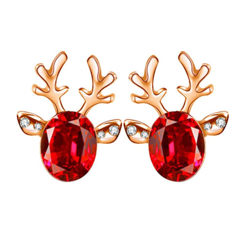 Winterliche Weihnachts-Rentier-Ohrstecker | Shop Nory
