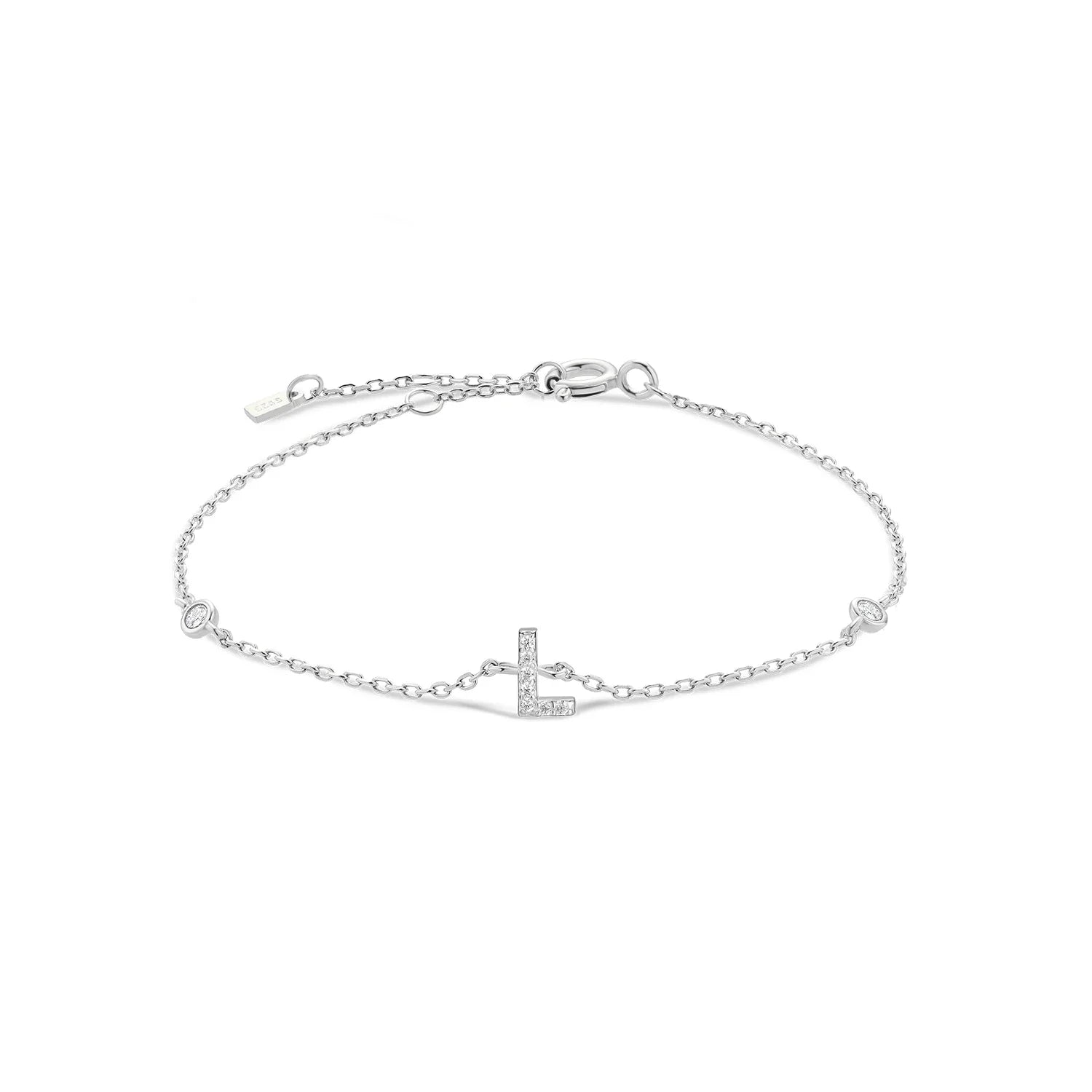Buchstabenarmband - 925 Sterlingsilber | Shop Nory