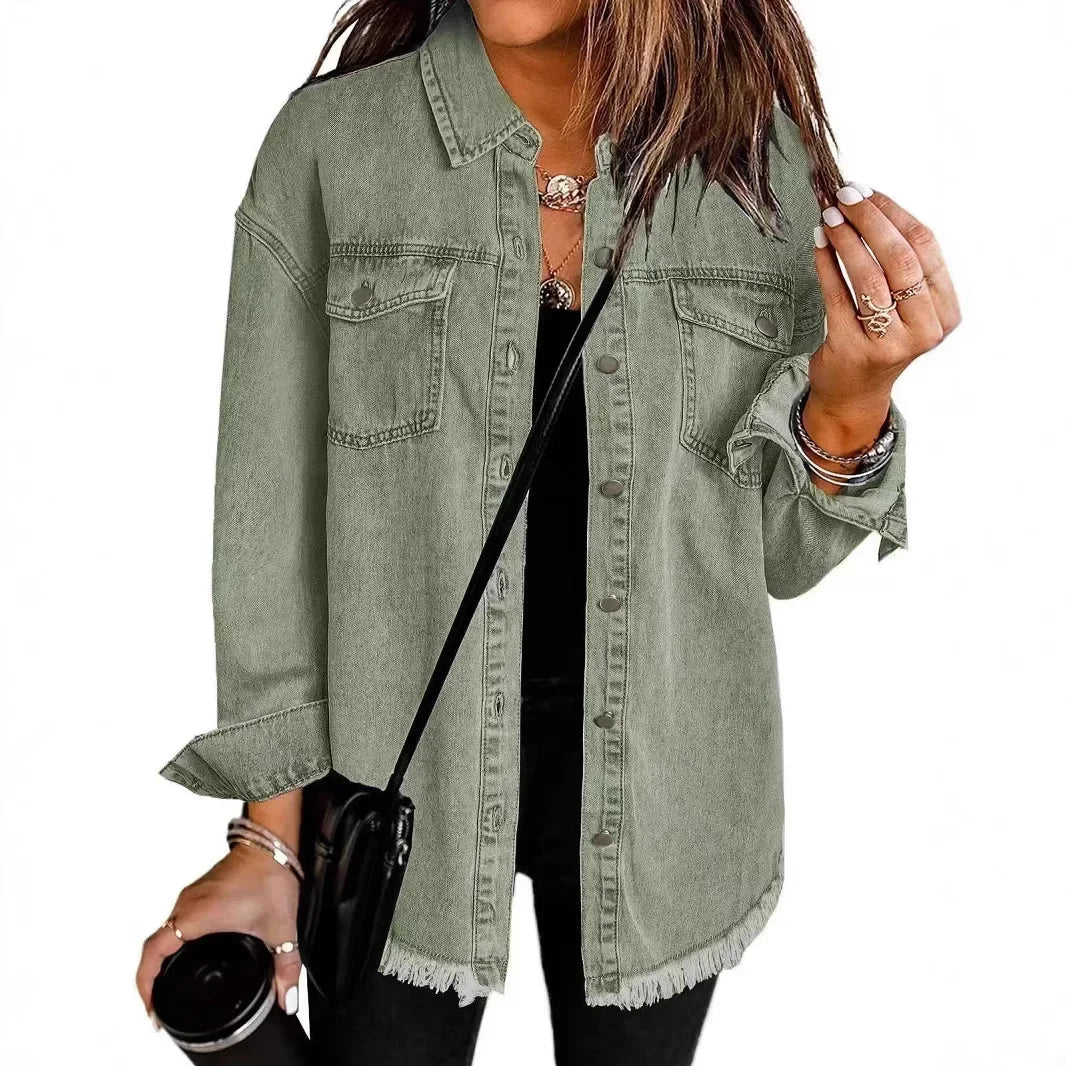 Denim Hemdjacke
