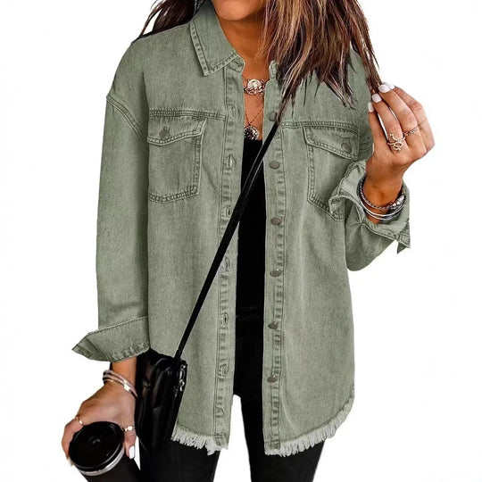 Denim Hemdjacke