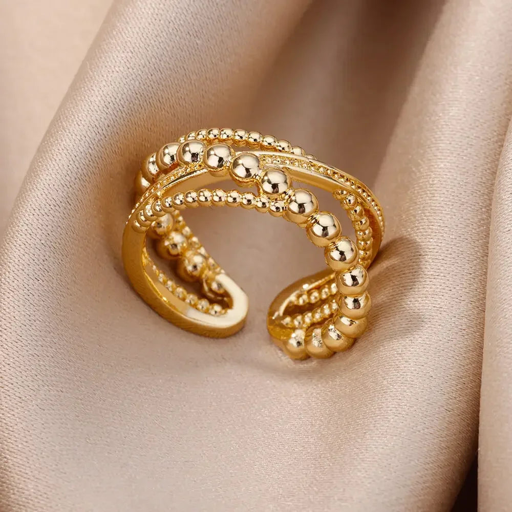 Edelstahl Herzring für Frauen Shop Nory