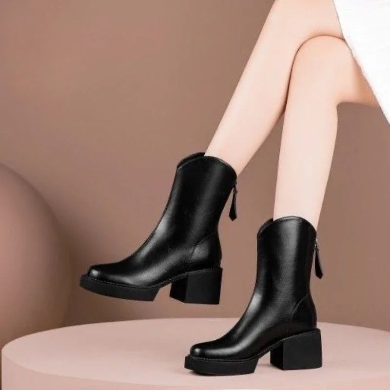 Vegane Leder Chelsea Boots