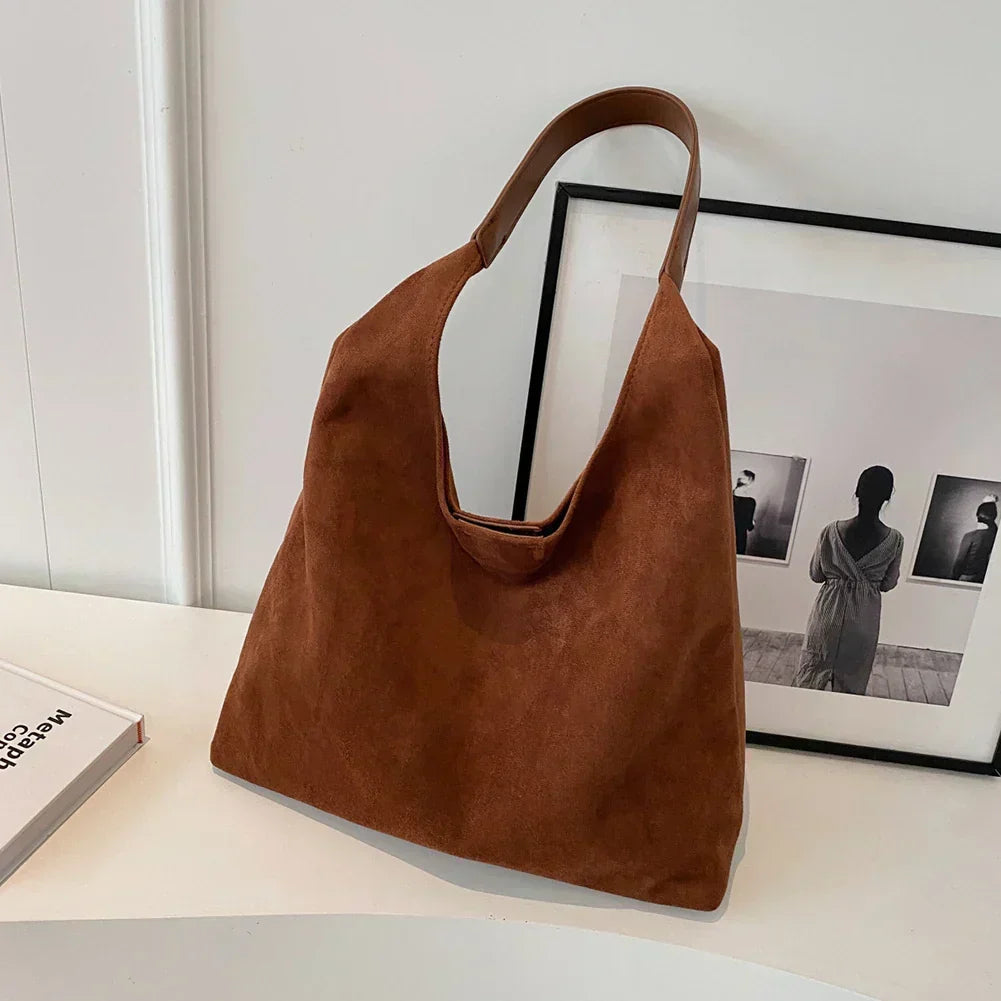 Wildledertasche