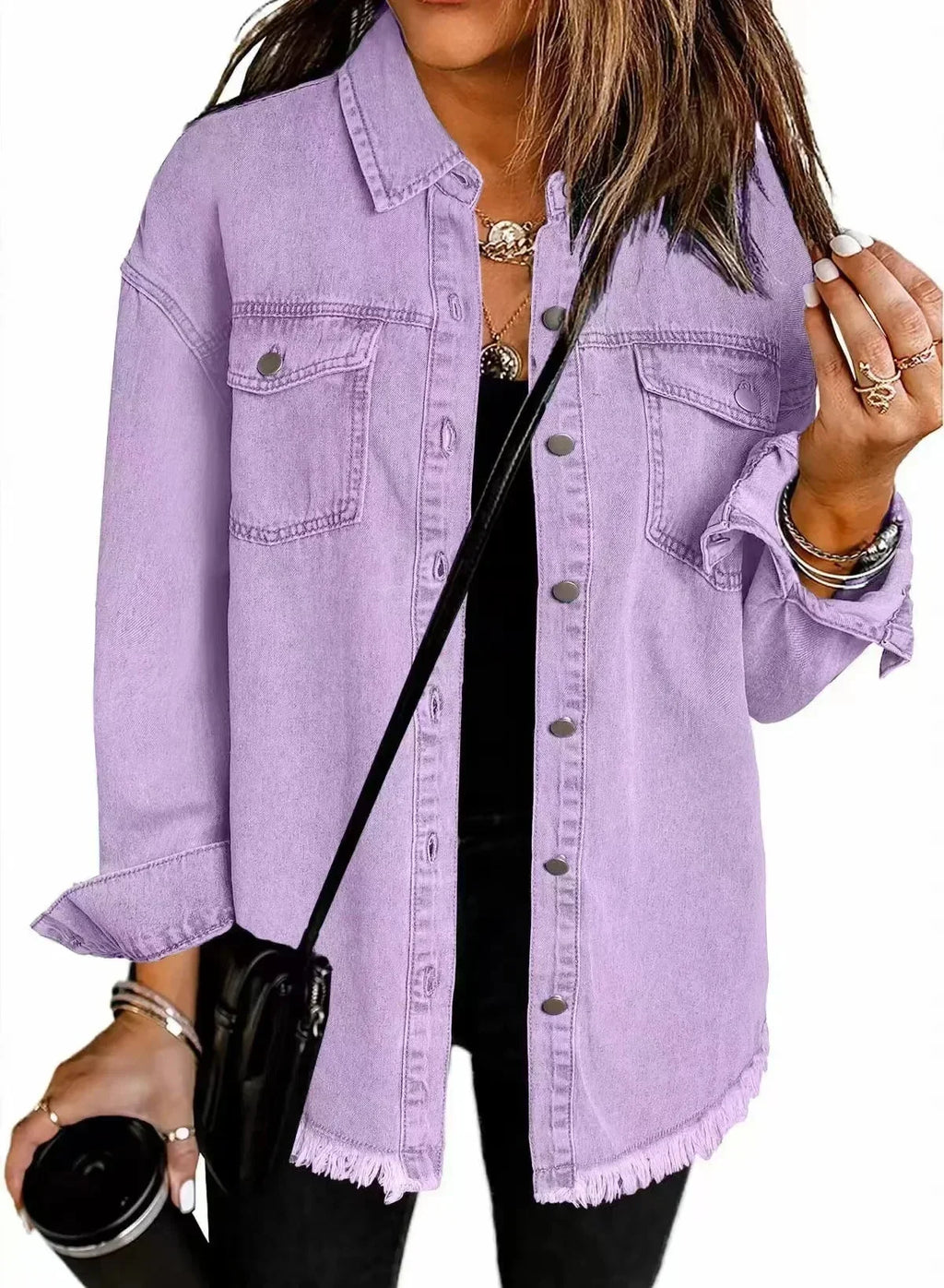 Denim Hemdjacke