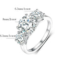 Luminous Moissanite Eleganzring - Bezahlbarer Luxus | Shop Nory