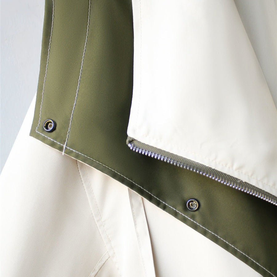 Oversized Wasserdichte Regenjacke für Damen