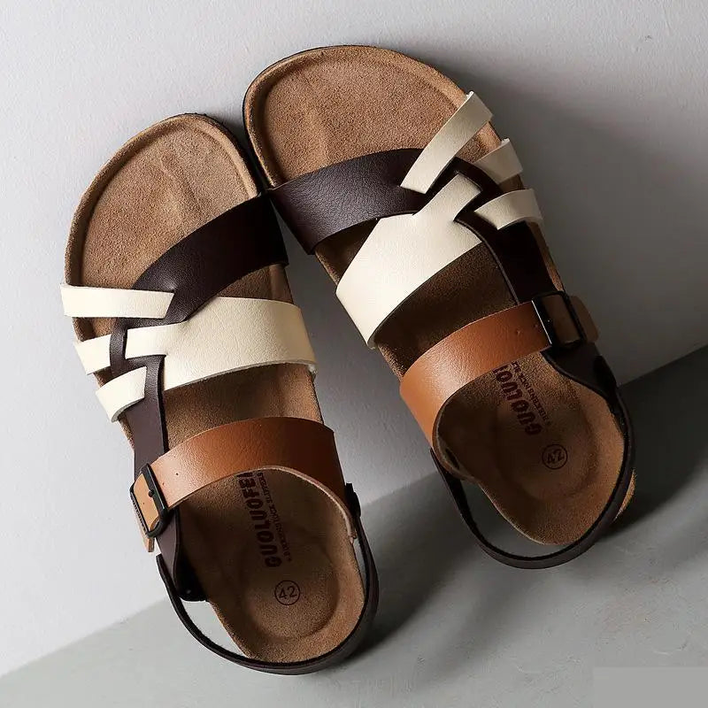 ShopNory | Orthopädische Premium Ledersandalen