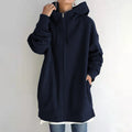 Lange Herbst Strickjacke