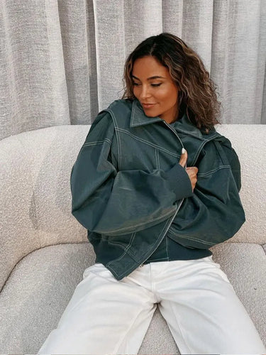 Oversized-Jacke - Herbstmode