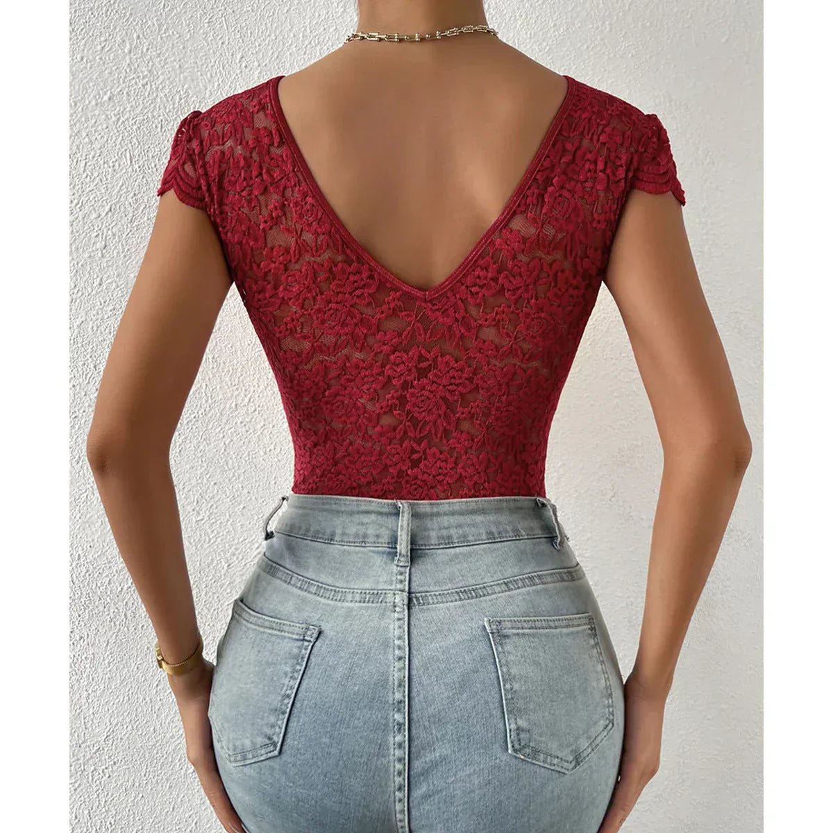 Spitzen-Body für Damen