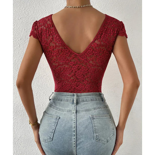 Spitzen-Body für Damen