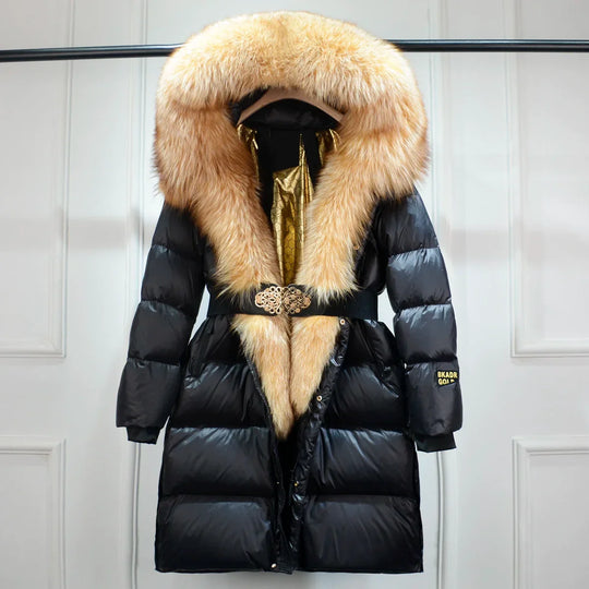 Shop Nory | Puffer-Mantel mit Gürtel: Women's Warmth 2024