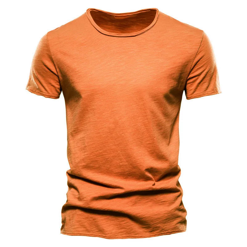 Lässiges Baumwoll-T-Shirt