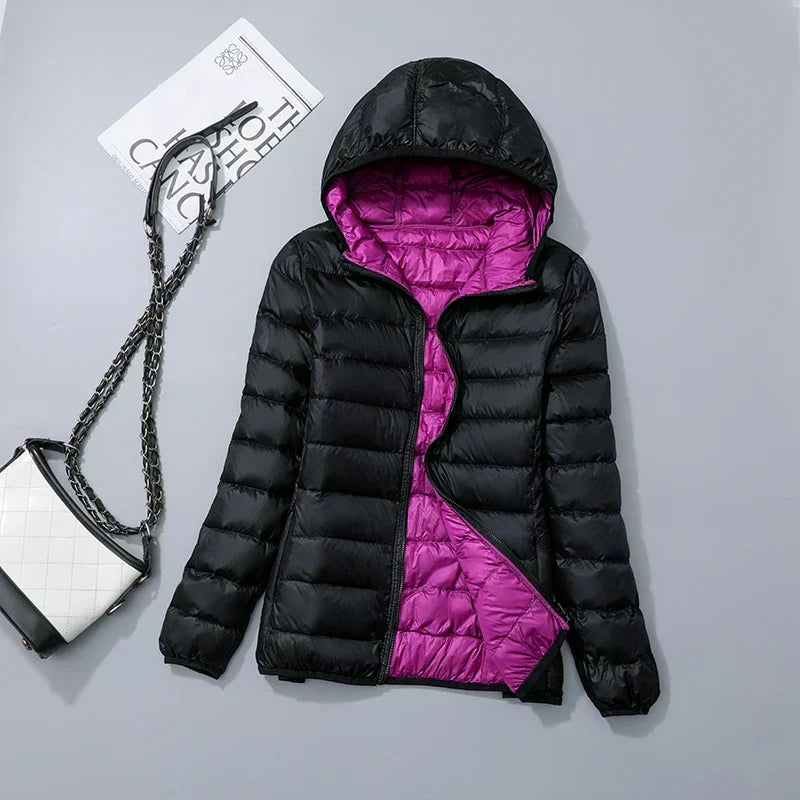 Kapuzen Daunenjacke Spezielle Winter