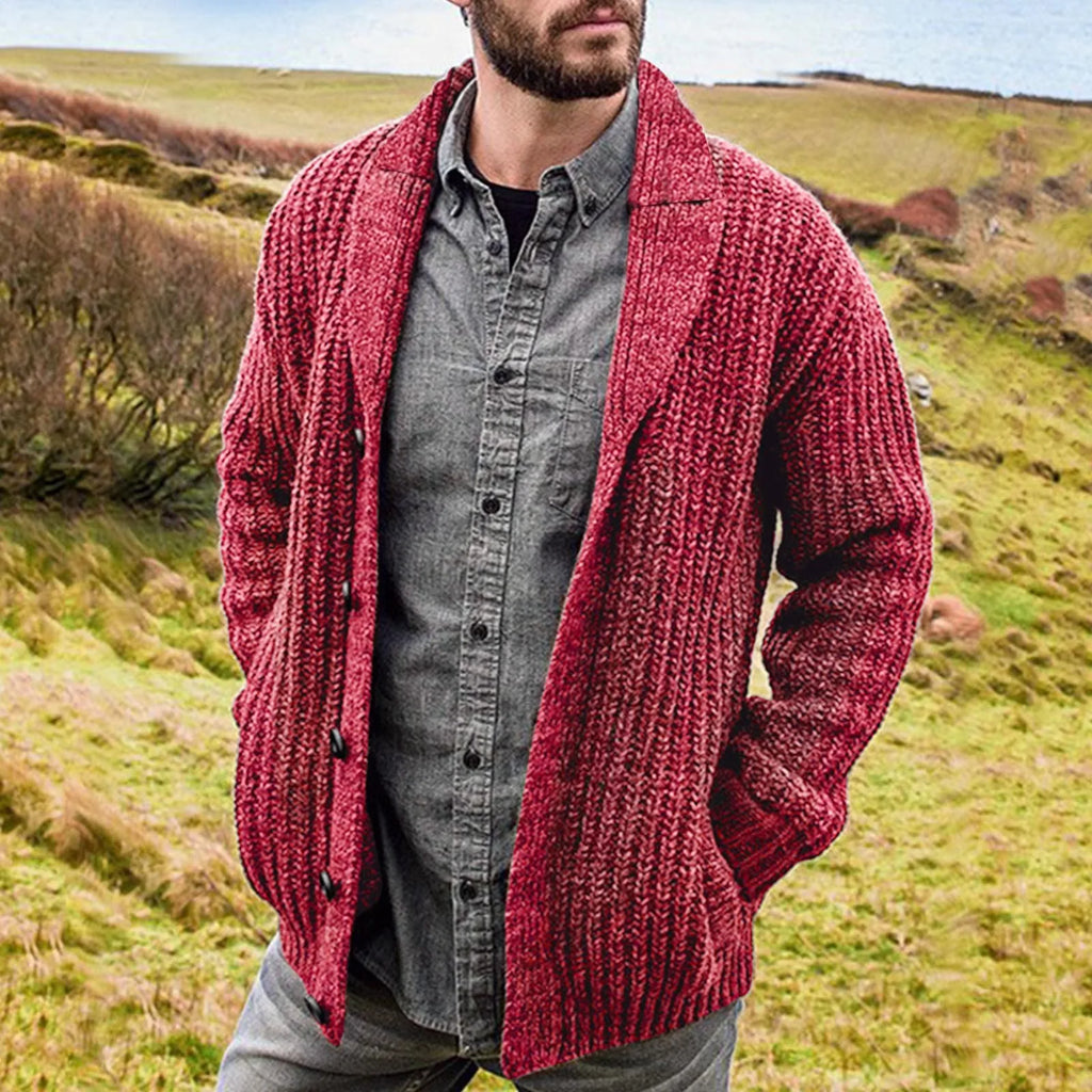 Bequeme Strickjacke Herren