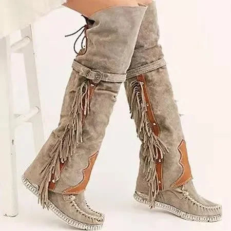 Damenstiefel kniehoch