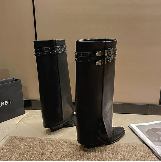Lange Stiefel