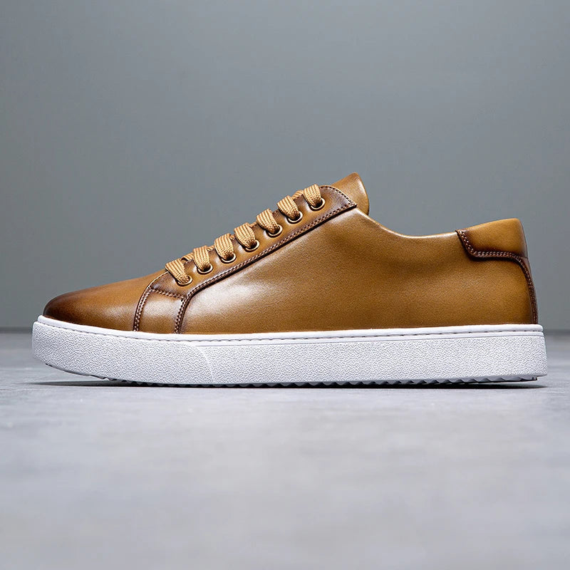 Leren Herren Sneaker