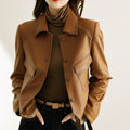 Elegante Lederjacke