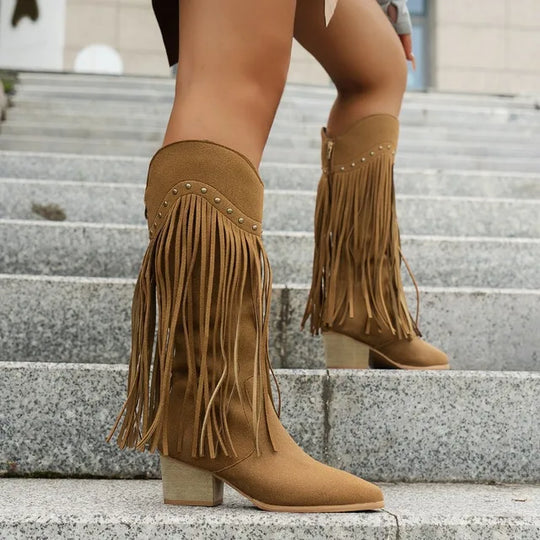 Elegante Cowboy-Stiefel für Damen