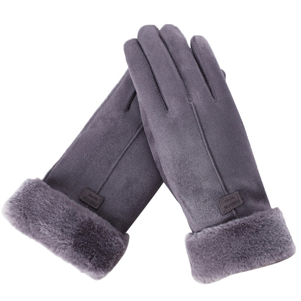 ShopNory - Schicke und Stilvolle Winter Furry Handschuhe für Frauen