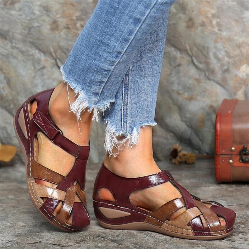 Orthopädische Retro-Sandalen