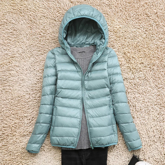 Ultraleichte Daunenjacke