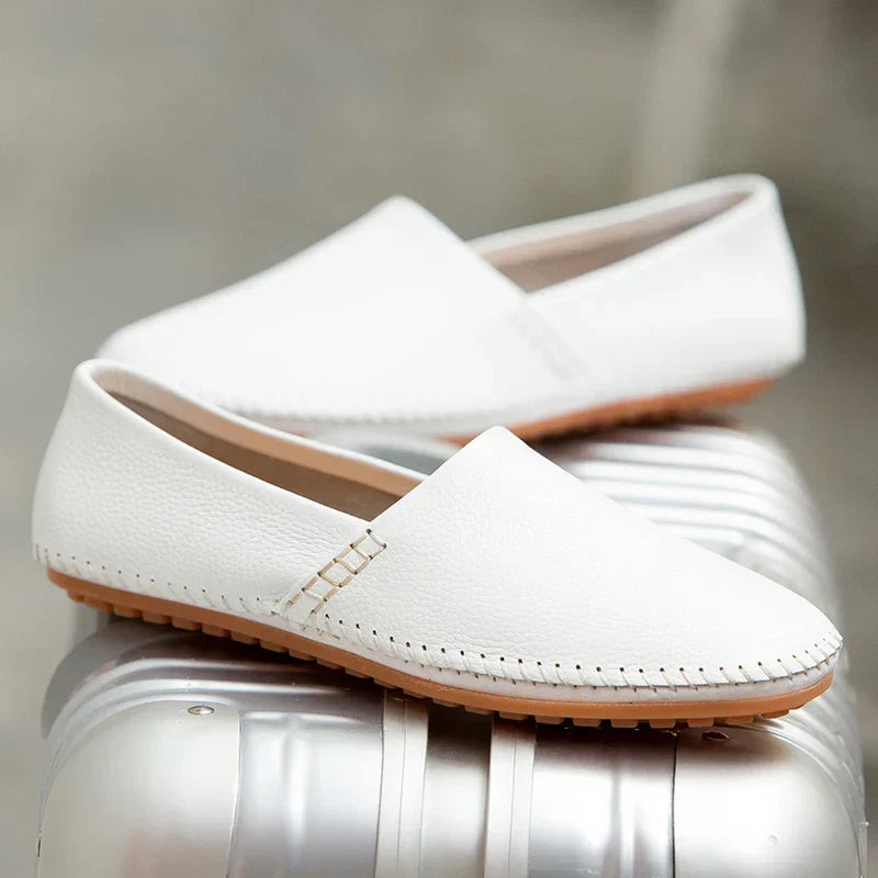 Bequeme Lederhalbschuhe für den Alltag Shopnory Shopnory