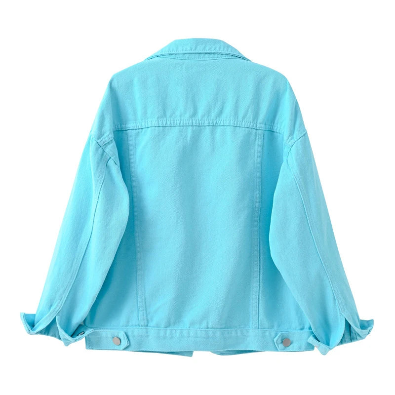 Klassische Damen-Denimjacke Viele Farben