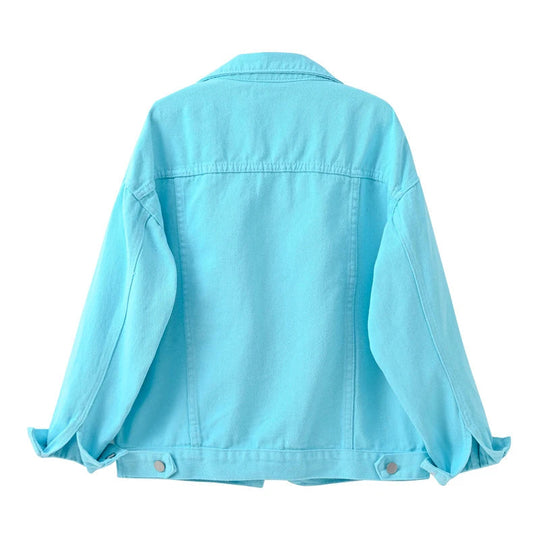 Klassische Damen-Denimjacke Viele Farben