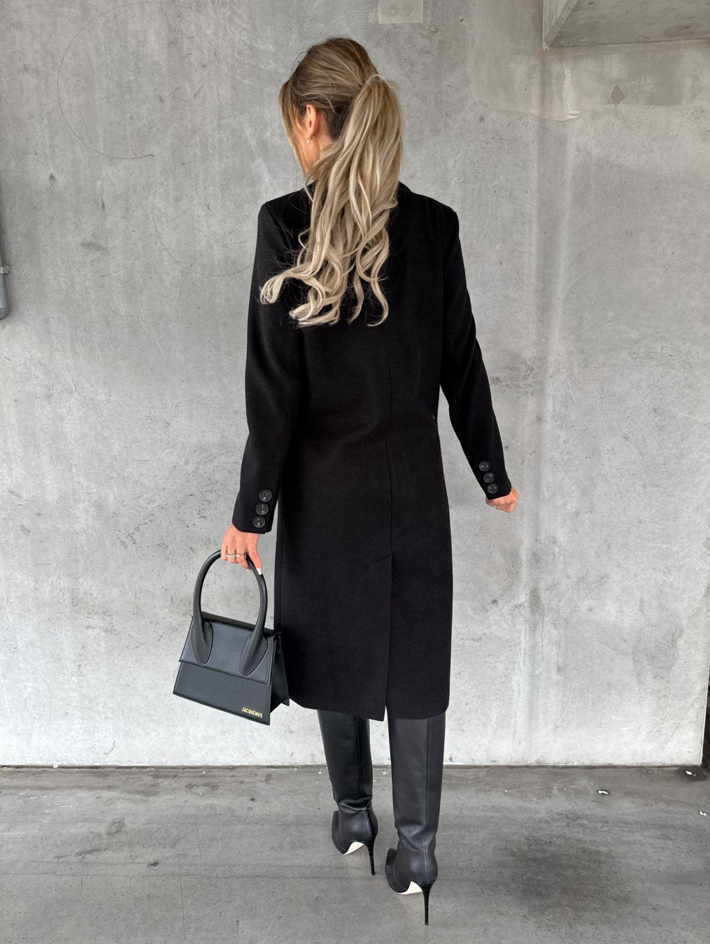 Luxus Wollmantel
