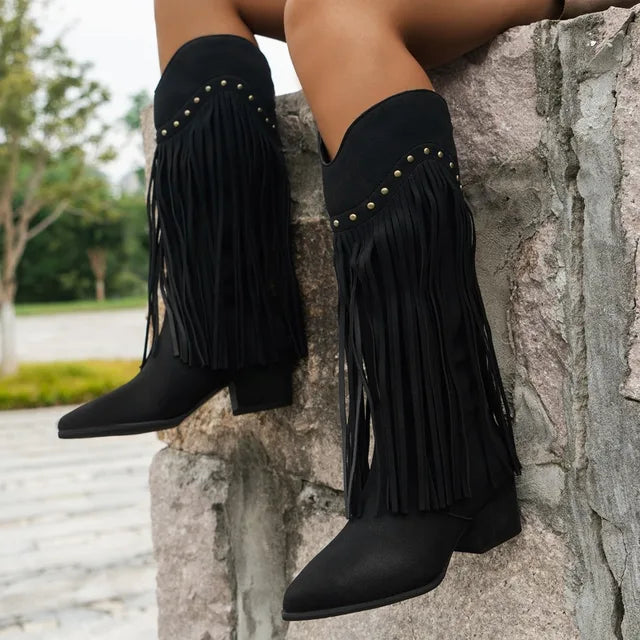Elegante Cowboy-Stiefel für Damen
