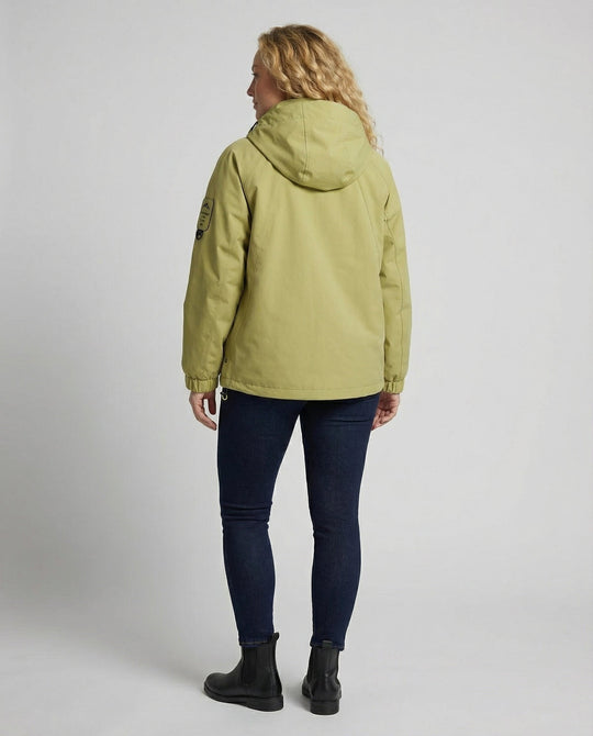 Kapuzen-Windbreaker Jacke