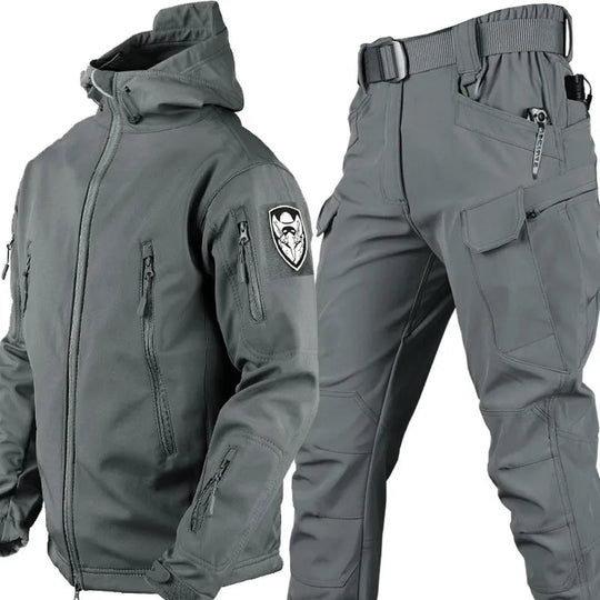 Herren multifunktionale Jacke mit Fleece-Innenfutter und Reißverschluss – ShopNory
