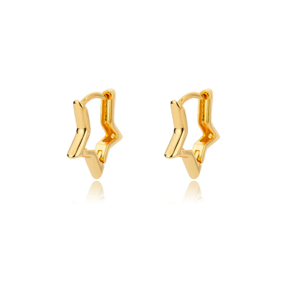 Luxus Star Hoops Ohrringe für Damen Shop Nory