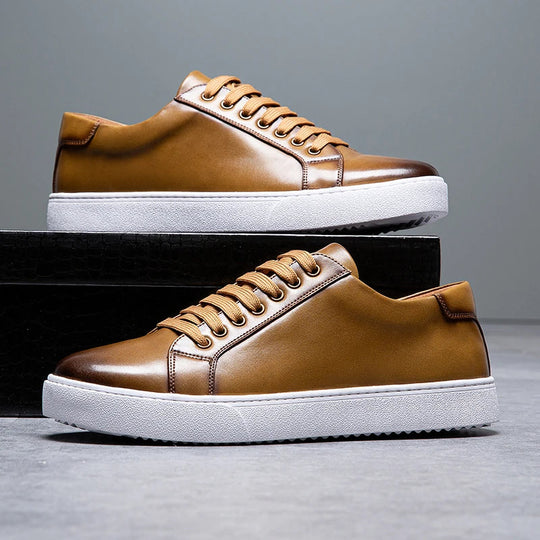 Leren Herren Sneaker