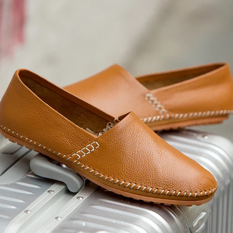 Bequeme Lederhalbschuhe für den Alltag Shopnory Shopnory