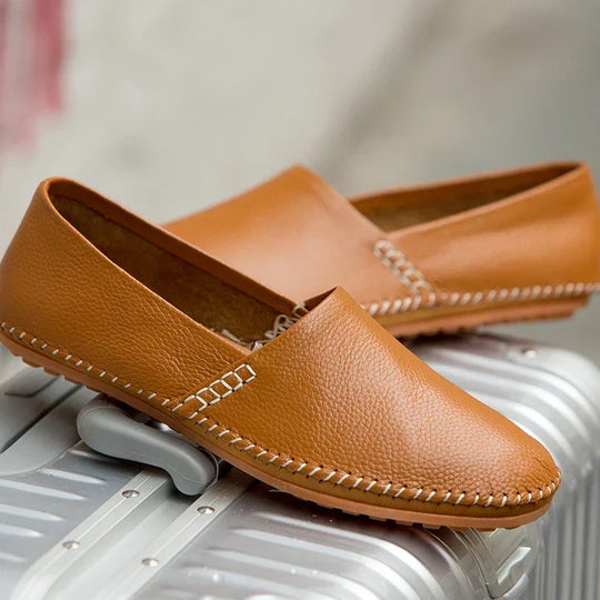 Bequeme Lederhalbschuhe für den Alltag Shopnory Shopnory