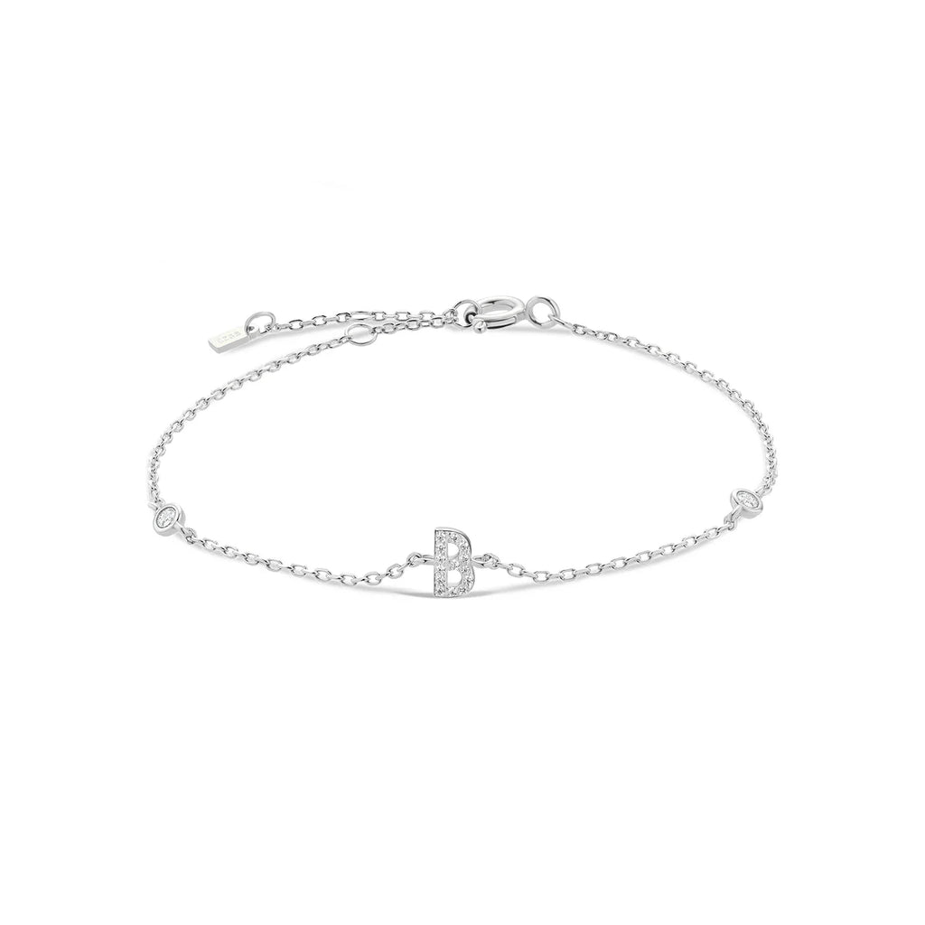 Buchstabenarmband - 925 Sterlingsilber | Shop Nory