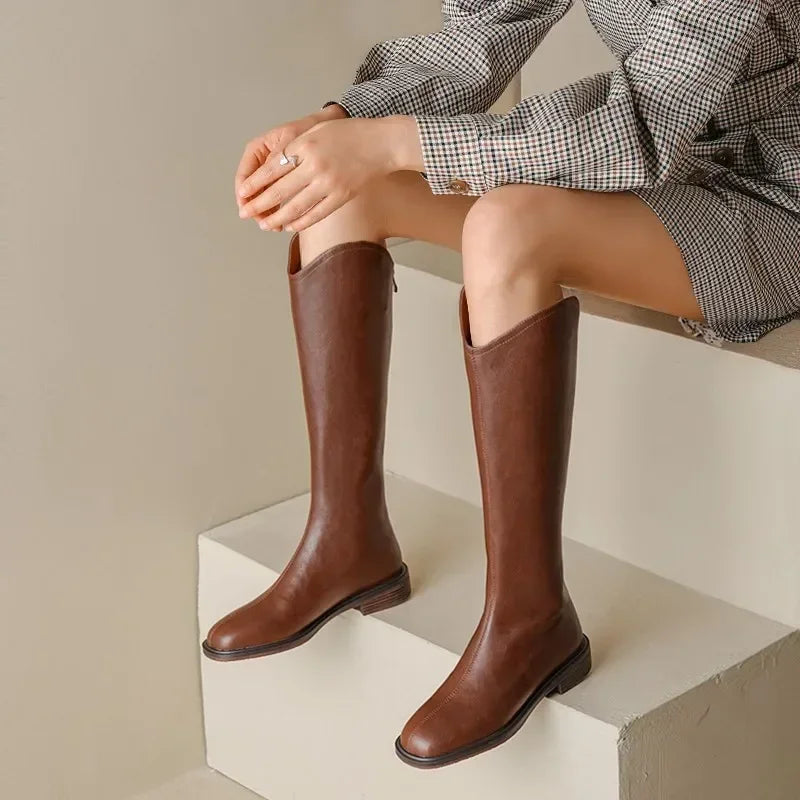 Knöchelhohe Stiefel Aus Kunstleder