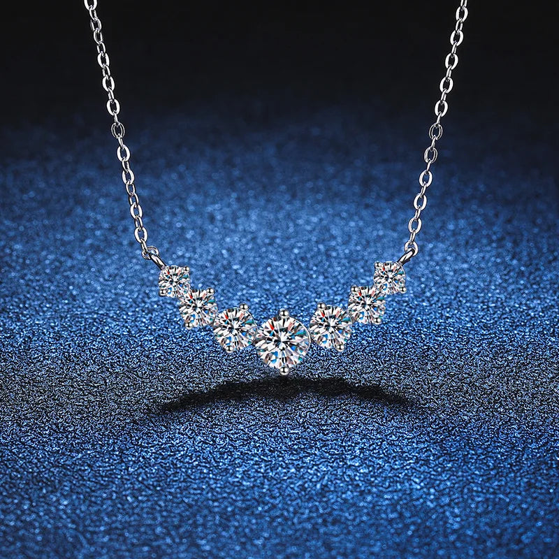 Exquisite Moissanite Halskette: Erschwinglicher Luxus & Strahlkraft | Shop Nory