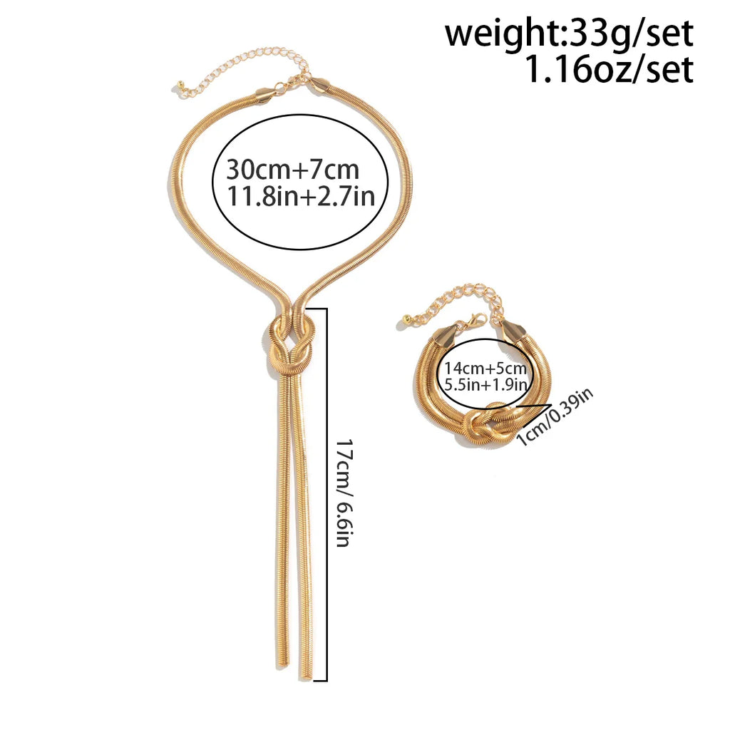 Elegantes Schlangenkettenset für Frauen | Shop Nory