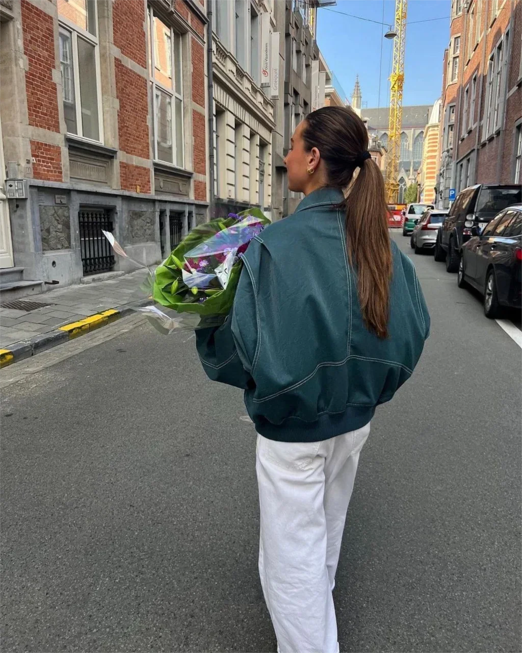 Oversized Bomberjacke Stilvoll und Wärmeresistent Perfekt für Herbst und Winter